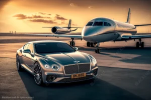Private transfer Lake Como to Täsch with BlackLux luxury Mercedes fleet